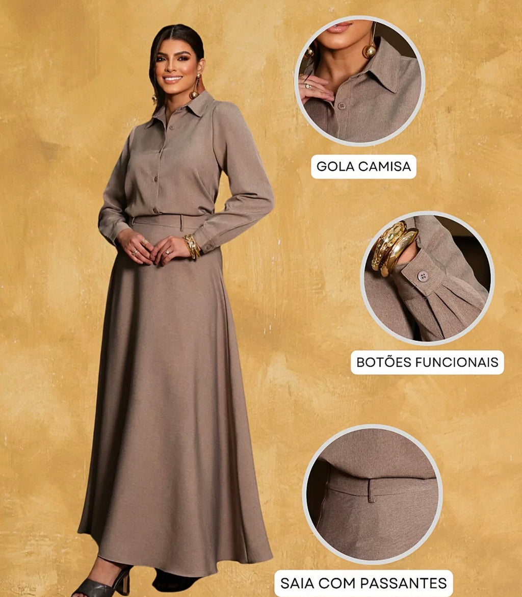 Conjunto Alfaiataria Letícia