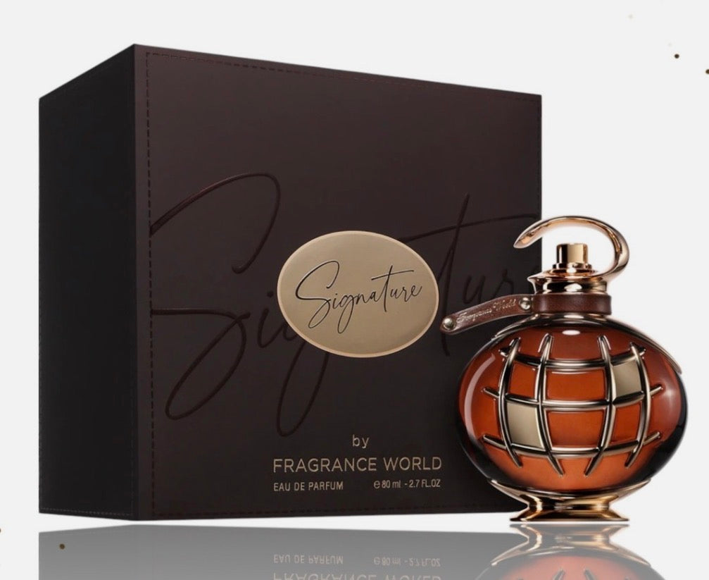 Signature Brown EDP de Parfum –      100 ML Cheiro de Mulher Inesquecível