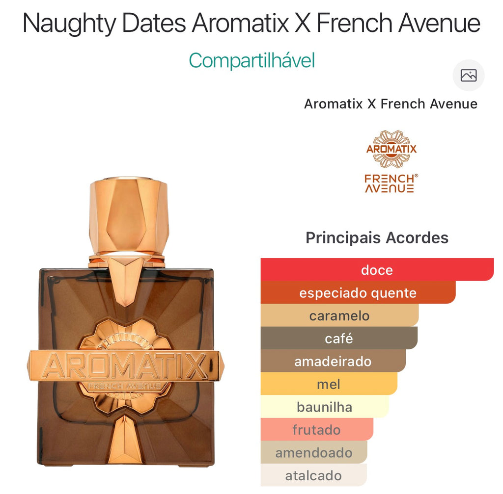 Naughty Dates Aromatix X French Avenue