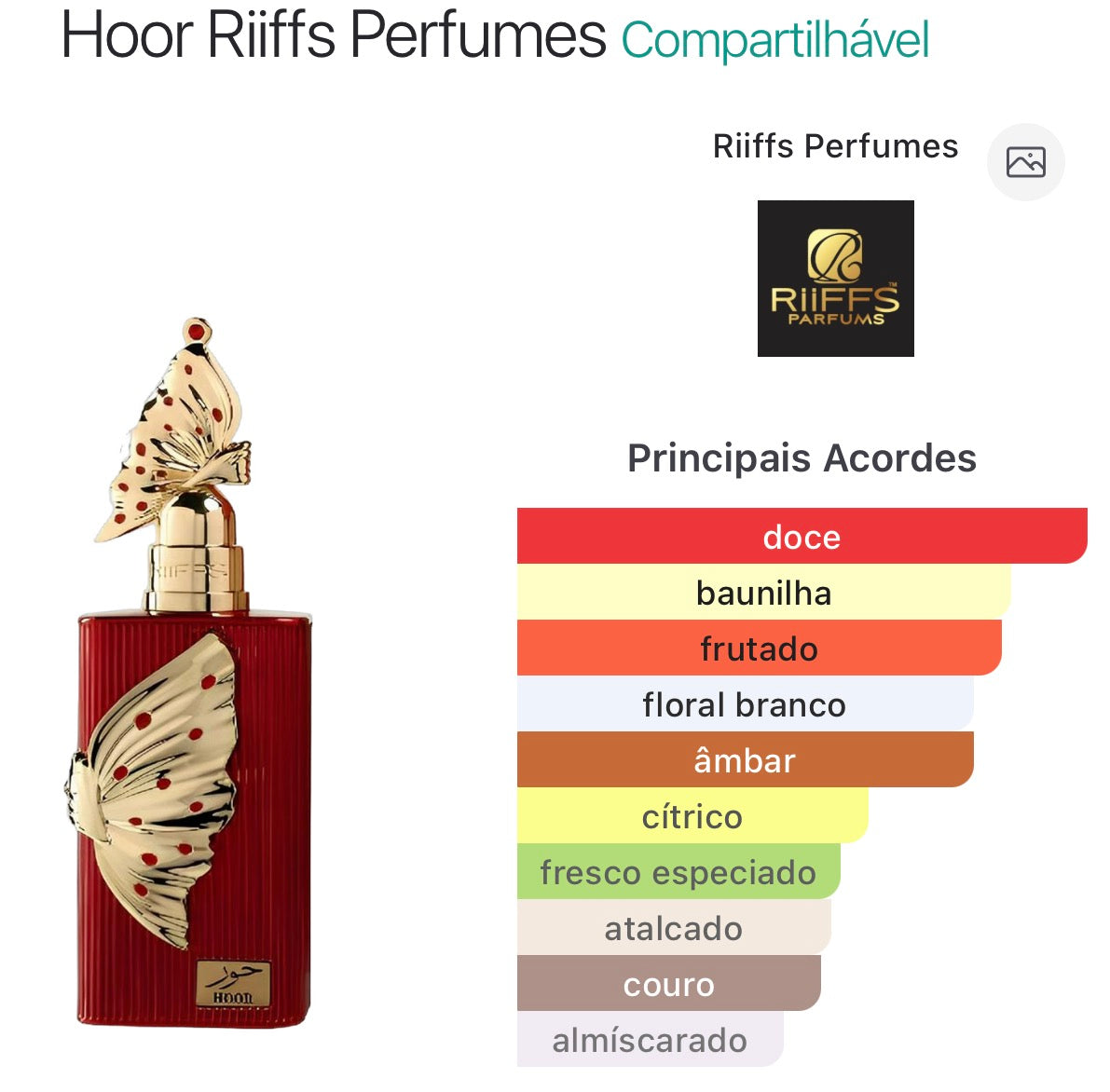 Hoor Riiffs Perfumes