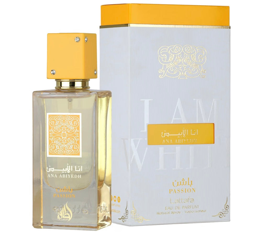 Ana Abiyedh Passion de Lattafa Perfumes 80ML