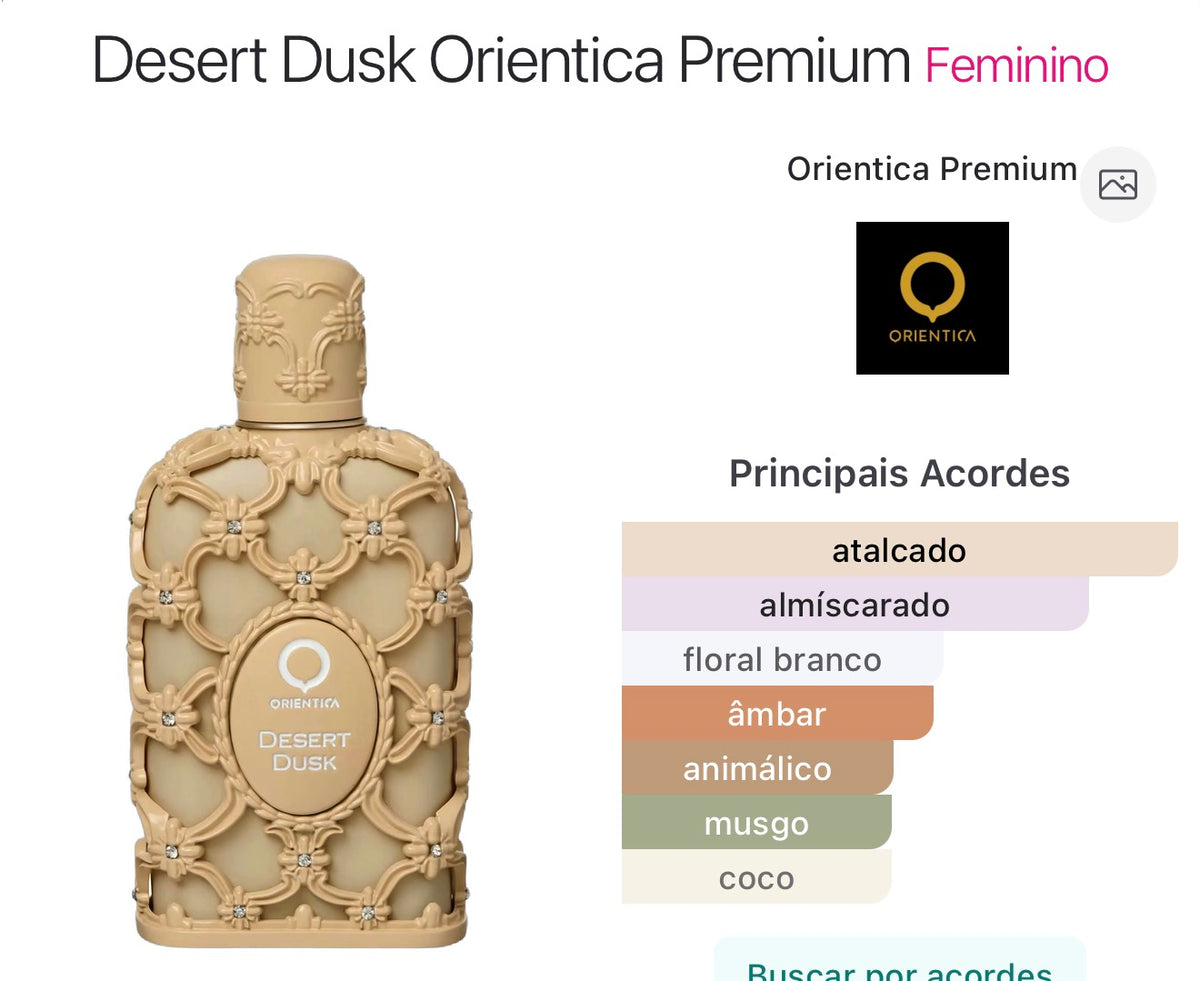 Desert Dusk Orientica Premium