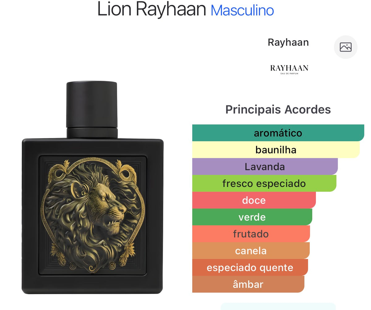 RAYHAAN - Lion EDP Spray 100ml