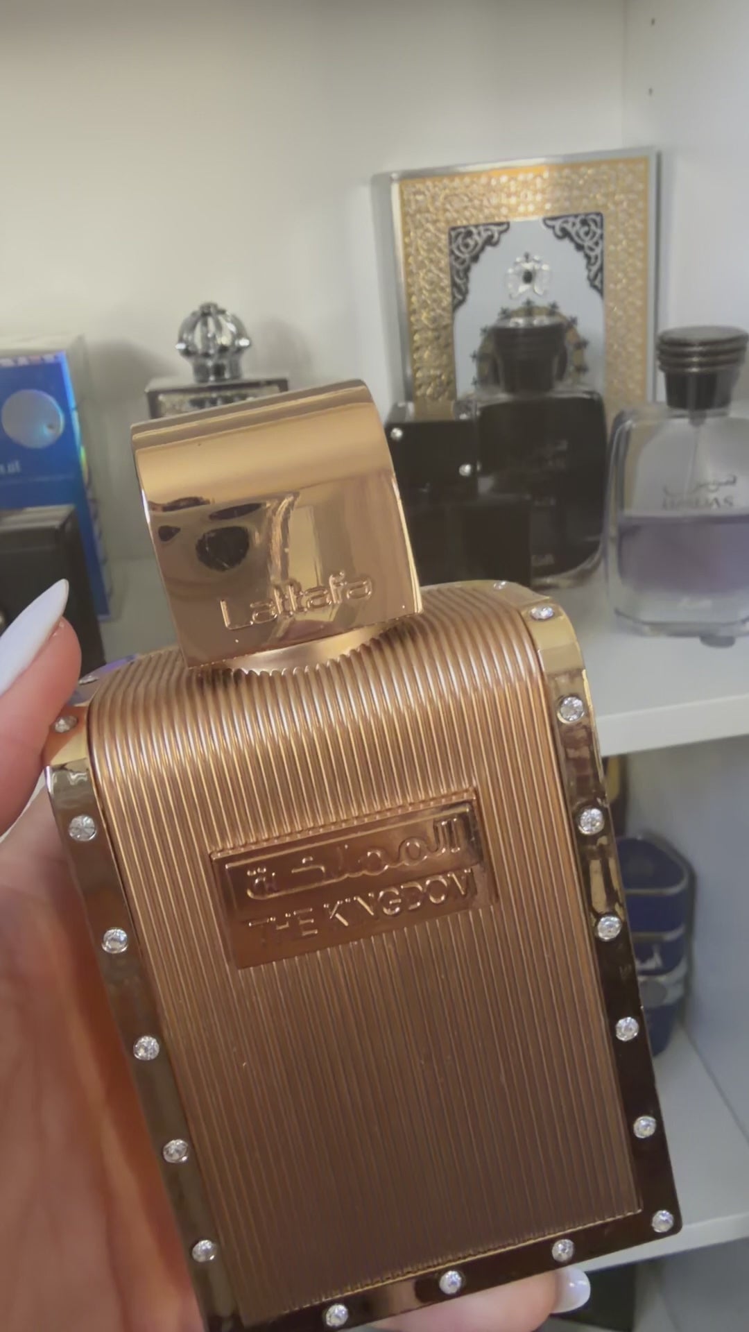 The Kingdom de Lattafa - 100ml eau de parfum - compartilhavel - Inspirado no Jean Poul Le Male Elixir